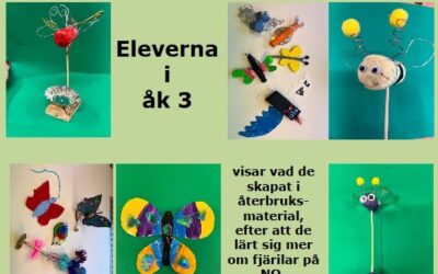 30/5-14/6: Café – åk 3 elever – återbruk